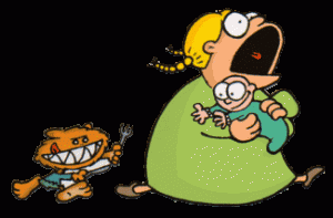 Kobold mange bébé